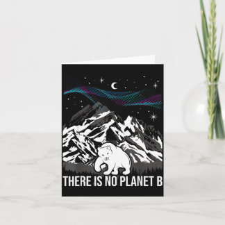 Es gibt keinen Planeten B Umweltschutz Erde Karte