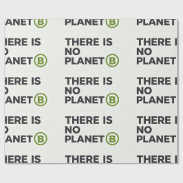 Es gibt keinen Planeten B Umweltschützer  Geschenkpapier