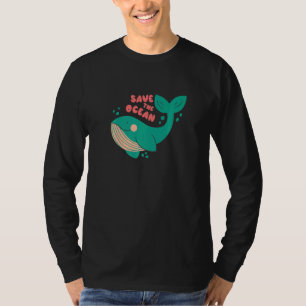 Es gibt keinen Planeten-B-Wal, der den Ozean Rette T-Shirt