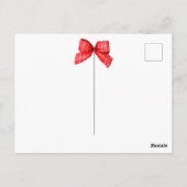 Es gibt keinen Platz wie Gnome für die Ferien Postkarte (Rückseite)