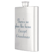 Es gibt keinen Platz wie Zuhause Flachmann (Links)