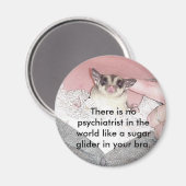 Es gibt keinen Psychiater... Magnet (Vorderseite/Rückseite)