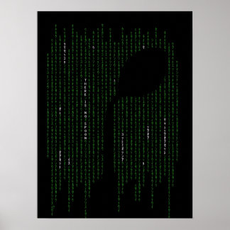 Es gibt keinen Spoon Poster