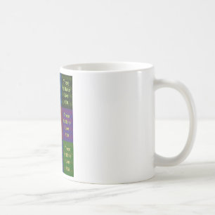 Es gibt keinen wie Dich:: Die Mosaic Grid Inspirat Kaffeetasse