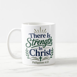Es gibt Kraft in Christus - Inspirierende Bibelver Kaffeetasse