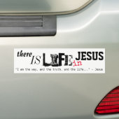 Es gibt Leben in Jesus-Autoaufkleber Autoaufkleber (Auf Auto)