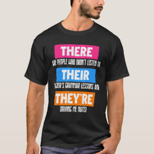 Es gibt Leute, die ihre Lehren nicht gehört haben T-Shirt