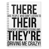 Es gibt Leute Notizblock (Vorderseite)