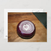 Es gibt Liebe in Onions Postkarte (Vorne/Hinten)