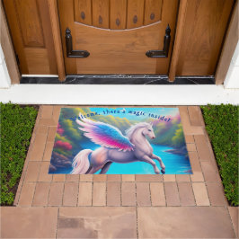 Es gibt Magic Inside - Pegasus Welcome Mat Fußmatte