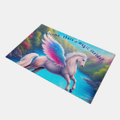 Es gibt Magic Inside - Pegasus Welcome Mat Fußmatte (Schrägansicht)