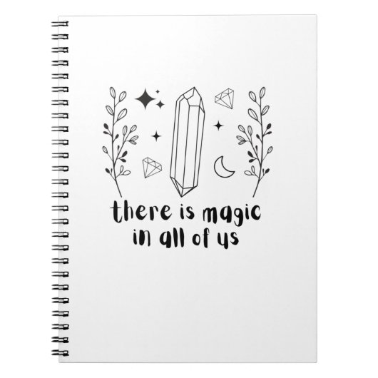 Es gibt Magie in uns allen Notizblock (Vorderseite)