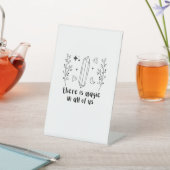 Es gibt Magie in uns allen Sockelschild (In SItu)