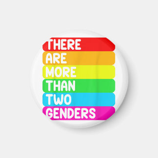 Es gibt mehr als zwei Geschlechter der LGBTQ-Regen Magnet