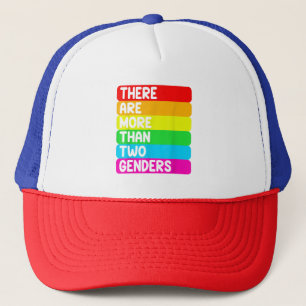 Es gibt mehr als zwei Geschlechter der LGBTQ-Regen Truckerkappe