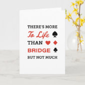 Es gibt mehr zu leben als eine Brücke Karte (Gelbe Blume)