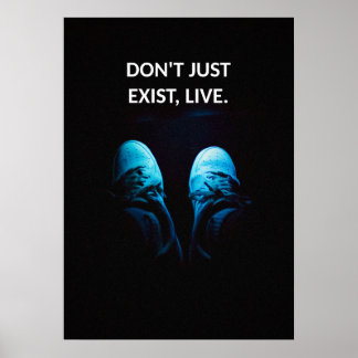 Es gibt nicht nur motivierend Zitate Poster