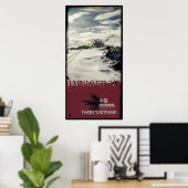 ES GIBT NICHTS (Leinwand) Poster (Heimbüro)