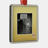 Es gibt nichts, von erschrocken zu werden silbernes ornament (Rechts)