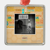 Es gibt nichts, von erschrocken zu werden silbernes ornament (Vorne)