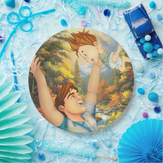 ES GIBT NICHTS WIE EINE GUTE TUSSLE MIT VATER PAPPTELLER (Party)