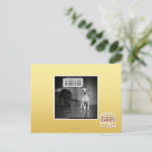 Es gibt nichts, wovor man sich fürchten müsste postkarte (Stehend Vorderseite)