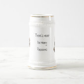 Es gibt nie zu viele Quote Raccoons Süße Tier Bierglas (Mittel)