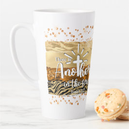 Es gibt noch einen anderen Christlichen Kaffee im Milchtasse