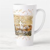 Es gibt noch einen anderen Christlichen Kaffee im  Milchtasse (Rechts)