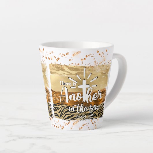 Es gibt noch einen anderen Christlichen Kaffee im  Milchtasse (Rechte Ecke)