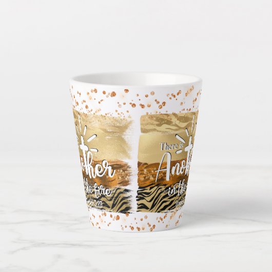 Es gibt noch einen anderen Christlichen Kaffee im Milchtasse (Vorderseite)