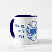 Es gibt nur eine Formel-I-Frage Tasse (Vorderseite Links)