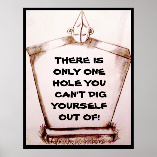 ES GIBT NUR EINE SACHE, DIE MAN NICHT TUN KANN POSTER (Vorne)