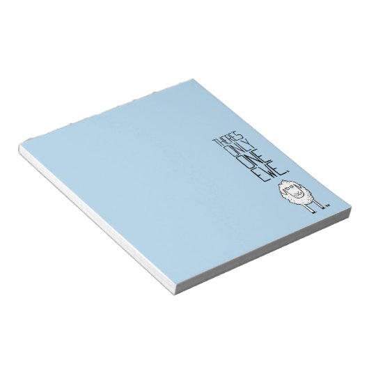 Es gibt nur einen Ewe™ Notizblock (angewinkelt)