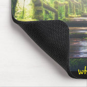 Es gibt Orte, an denen Zeit nicht existiert - Mousepad (Ecke)