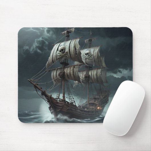 Es gibt Piraten! Mousepad (Mit Mouse)