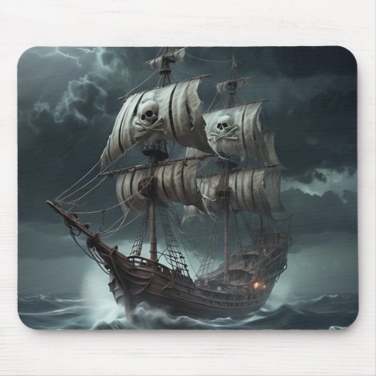 Es gibt Piraten! Mousepad (Vorne)