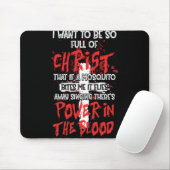 Es gibt Power im Blut Religious Christlich Mousepad (Mit Mouse)