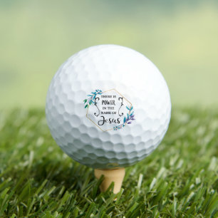 Es gibt Power im Namen Jesu Golfball