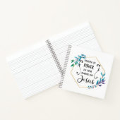 Es gibt Power im Namen Jesu Notizblock (Innenseite)