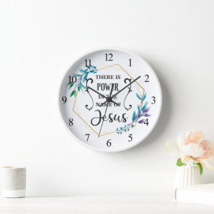 Es gibt Power im Namen Jesu Uhr