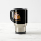 Es gibt Pumpkin Gewürz Herbst Es ist Herbst Y'all Reisebecher (Vorderseite Links)