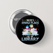 Es gibt Schneeplätze wie die Weihnachtsbühne Button (Vorne & Hinten)