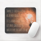 Es gibt so etwas wie eine schlechte Idee Mousepad (Mit Mouse)