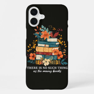 Es gibt so etwas wie zu viele Bücher nicht iPhone 16 Plus Hülle