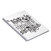 Es gibt Stärke in der Sexualität Notizblock (Rechte Seite)