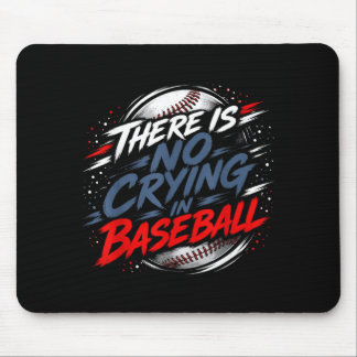 Es gibt Tränen beim Baseball Lustiger Spieltag Mousepad