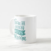 es gibt viele Möglichkeiten zu lernen Kaffeetasse (Vorderseite Links)