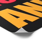 Es gibt wahrscheinlich keinen Gott. Poster (Ecke)