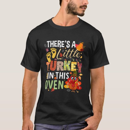 Es gibt wenig Türkei in diesem ofen Erntedank T-Shirt (Vorderseite)